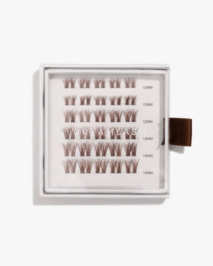 LOVELY ESPRESSO - Dream Lash Cluster (Brown Collection)